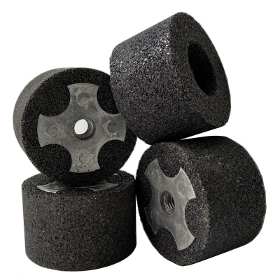 Шарошка абразивная цилиндрическая D80/М14/№120