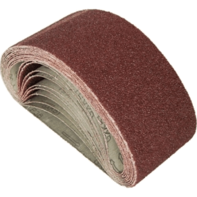 Шлифлента 75x457 P100 10шт. для ленточных шлифмашин